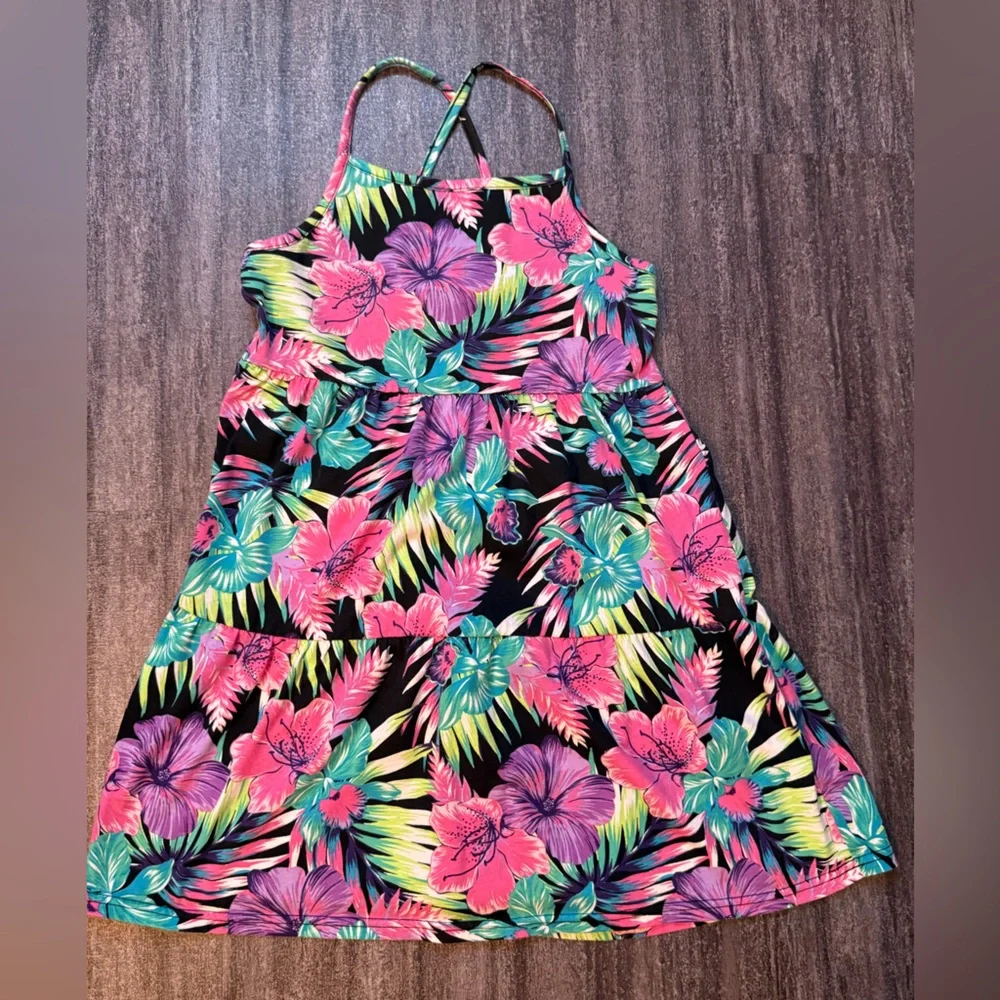 2 / $12 - Children’s Place tropical print dress